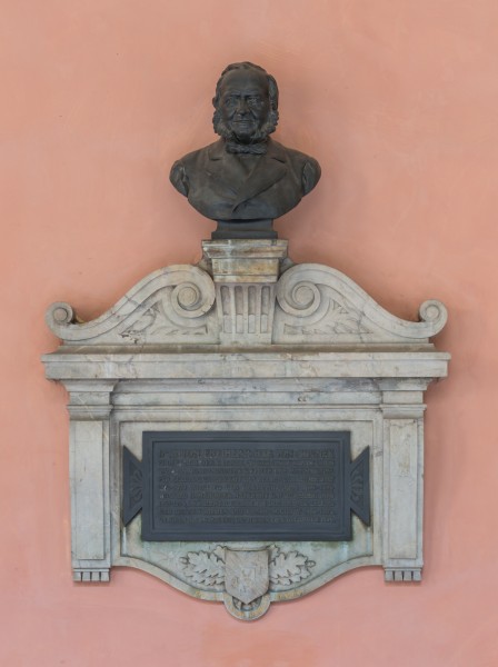 Anton Josef Hye von Gluneck (Nr. 45) Bust in the Arkadenhof, University of Vienna-1387