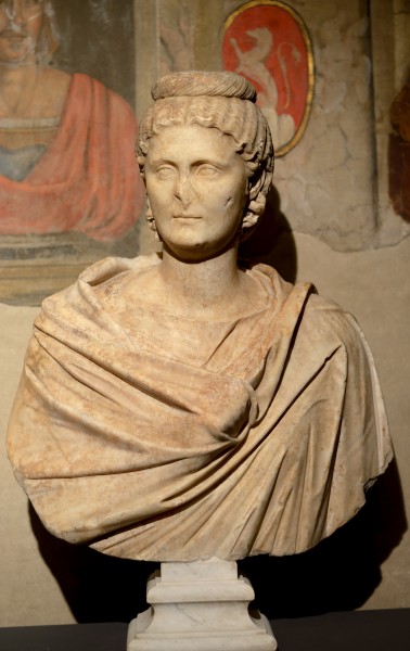 Bust of woman in Musei Capitolini