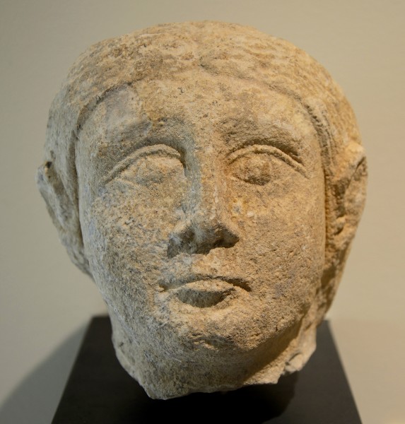 Bust of woman in Museum of Taranto