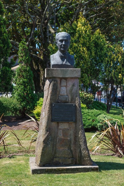 Busto de Castelao. José Escudero Couceiro. Rianxo. Galiza 2013