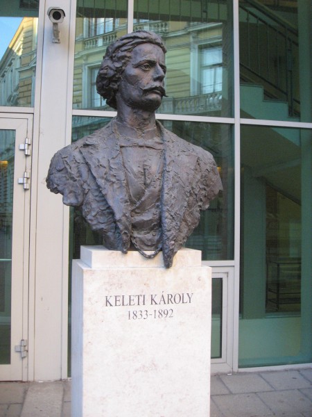 Károly Keleti, socha (Béla Tóth, 2008), 2011 Budapešť 0272