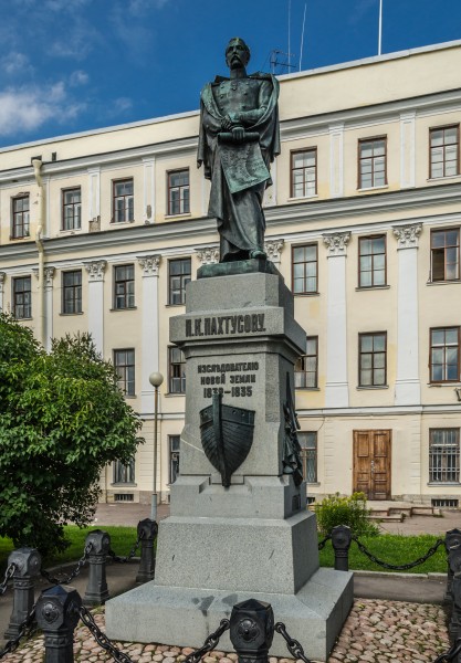 Pakhtusov monument in Kronstadt
