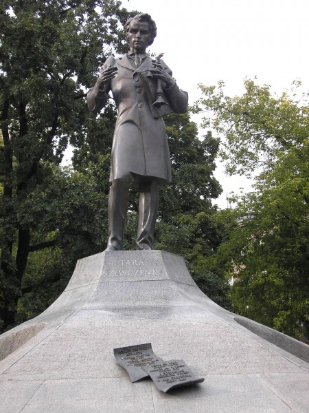Pomnik T. Szewczenki Warszawa 2