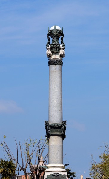 Tip of monument of world Wars in Frascati