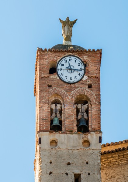 Torre de la ermita de Nuestra Señora del Castillo, Belmonte de Gracián, Zaragoza, España, 2017-01-05, DD 10