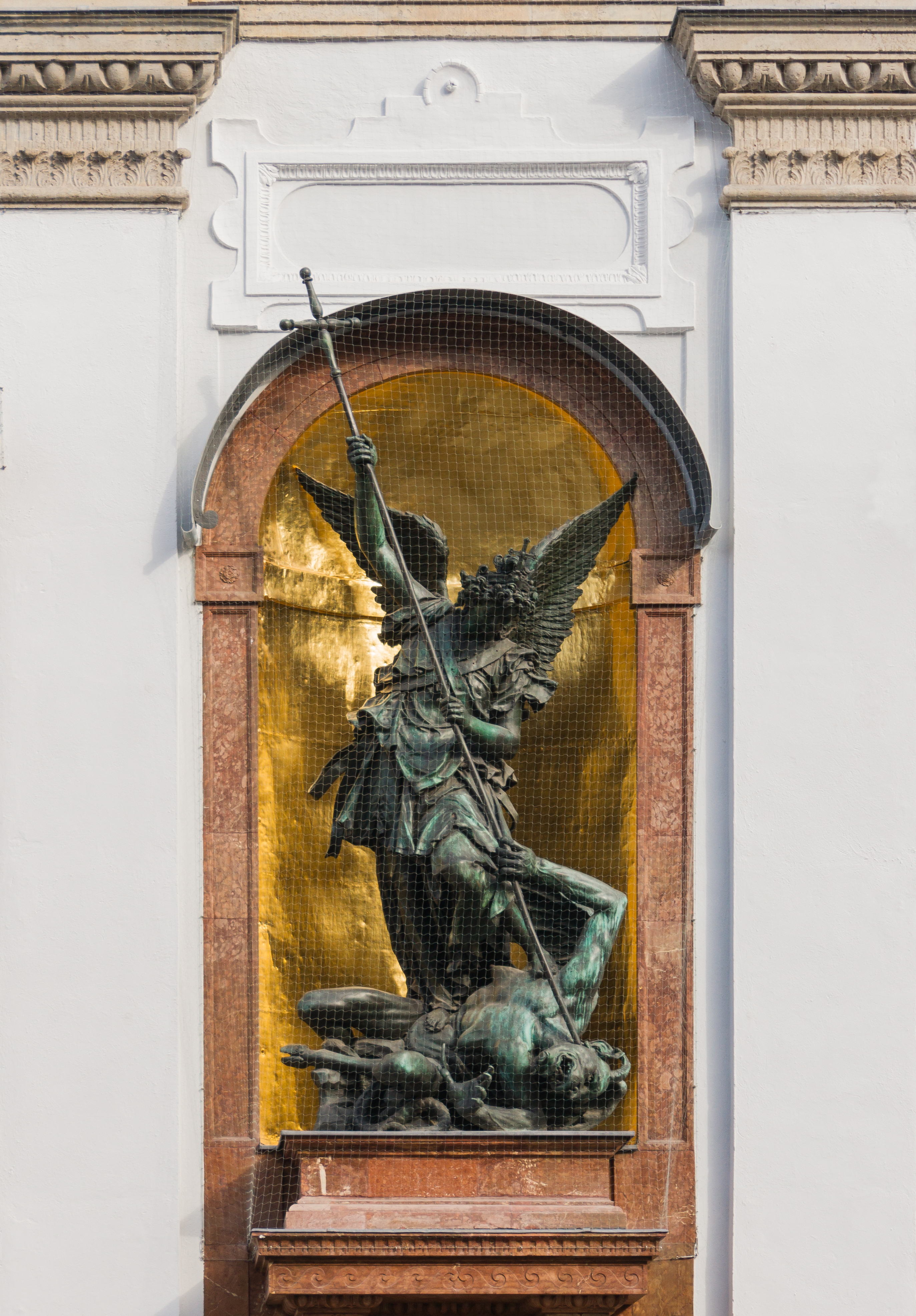 Statue Saint Michael Munich