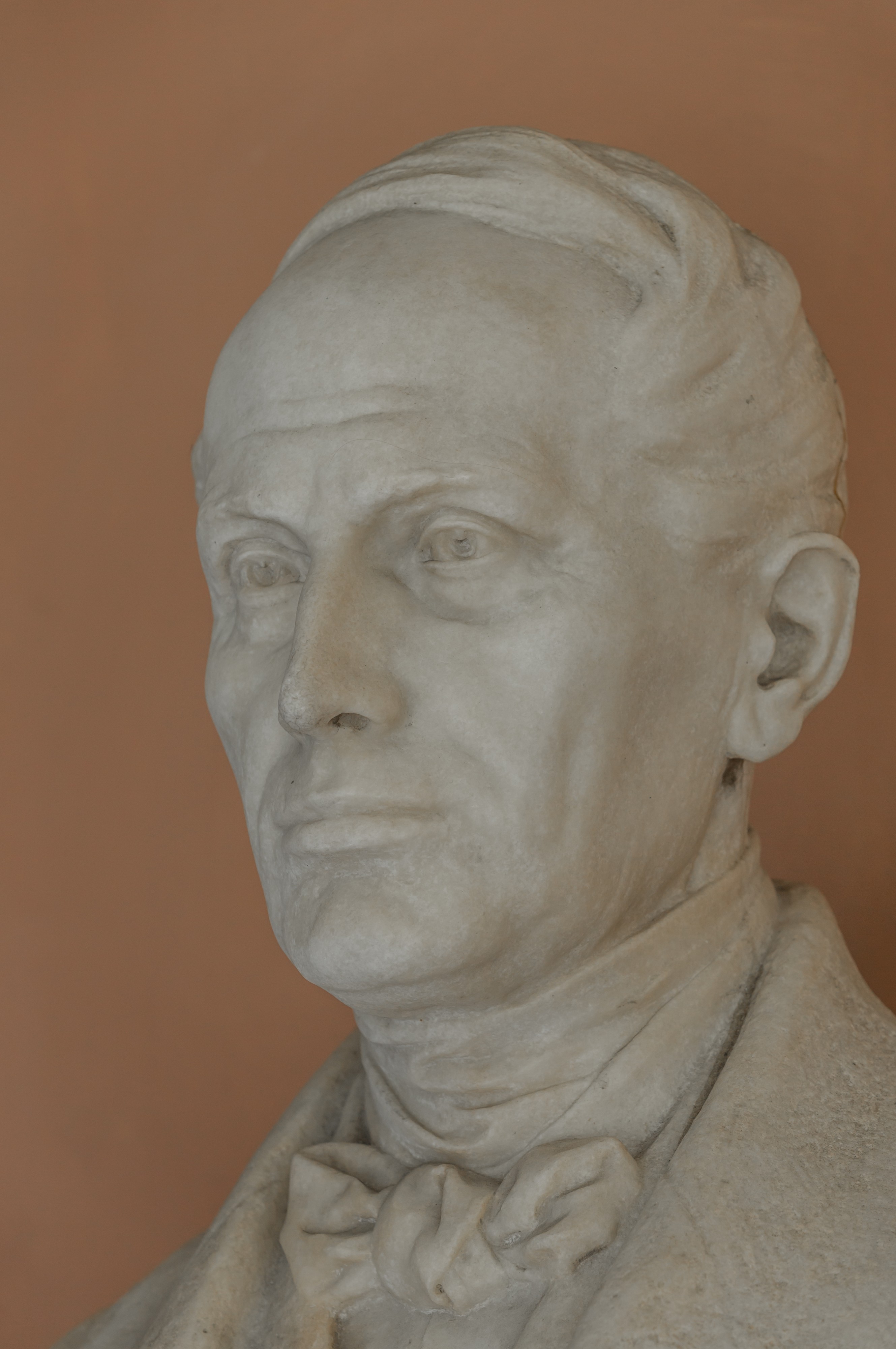 Christian Doppler (1803-1853), Nr. 111, bust (marble) in the Arkadenhof of the University of Vienna-2939