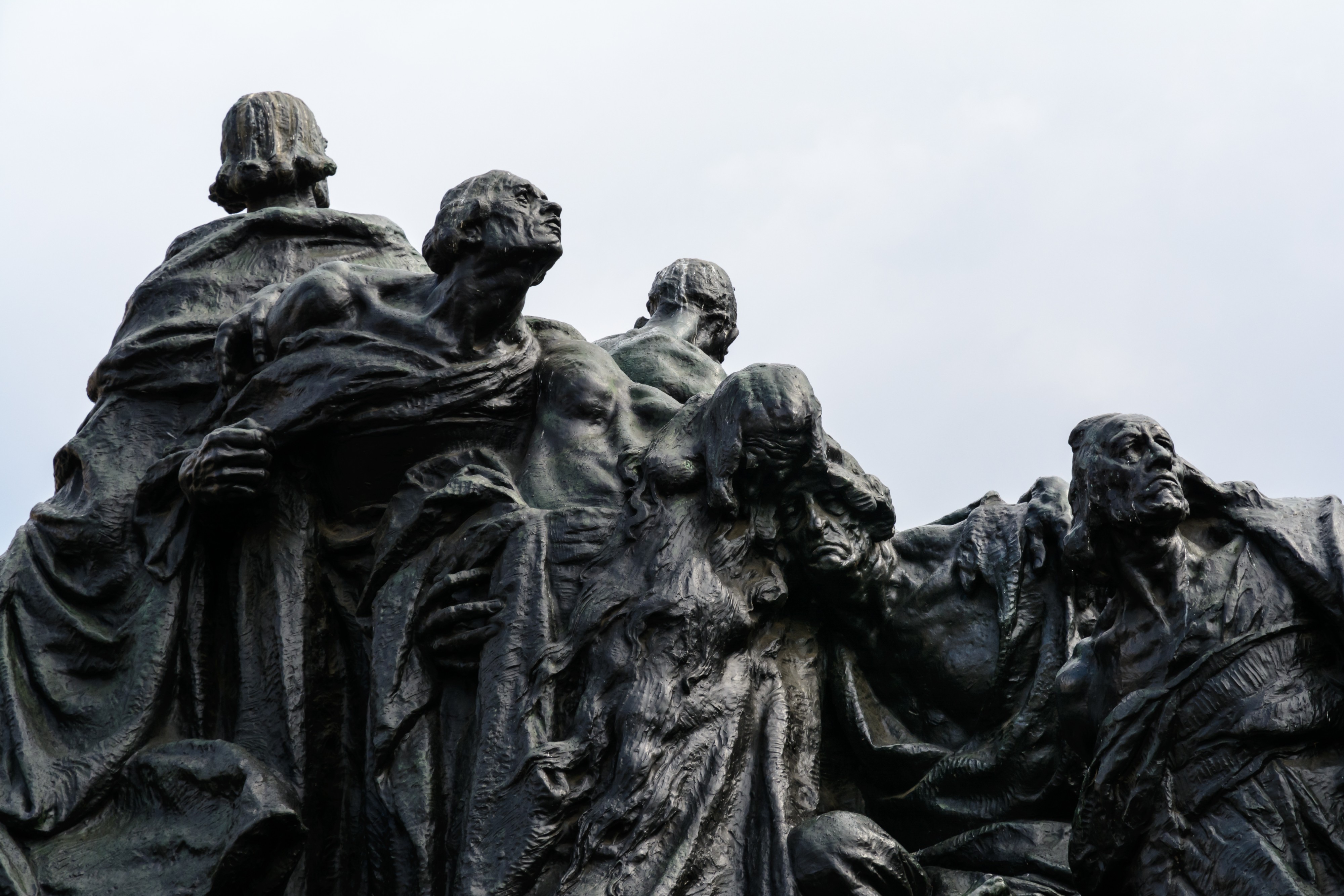 Praha Jan Hus Memorial Detail 01