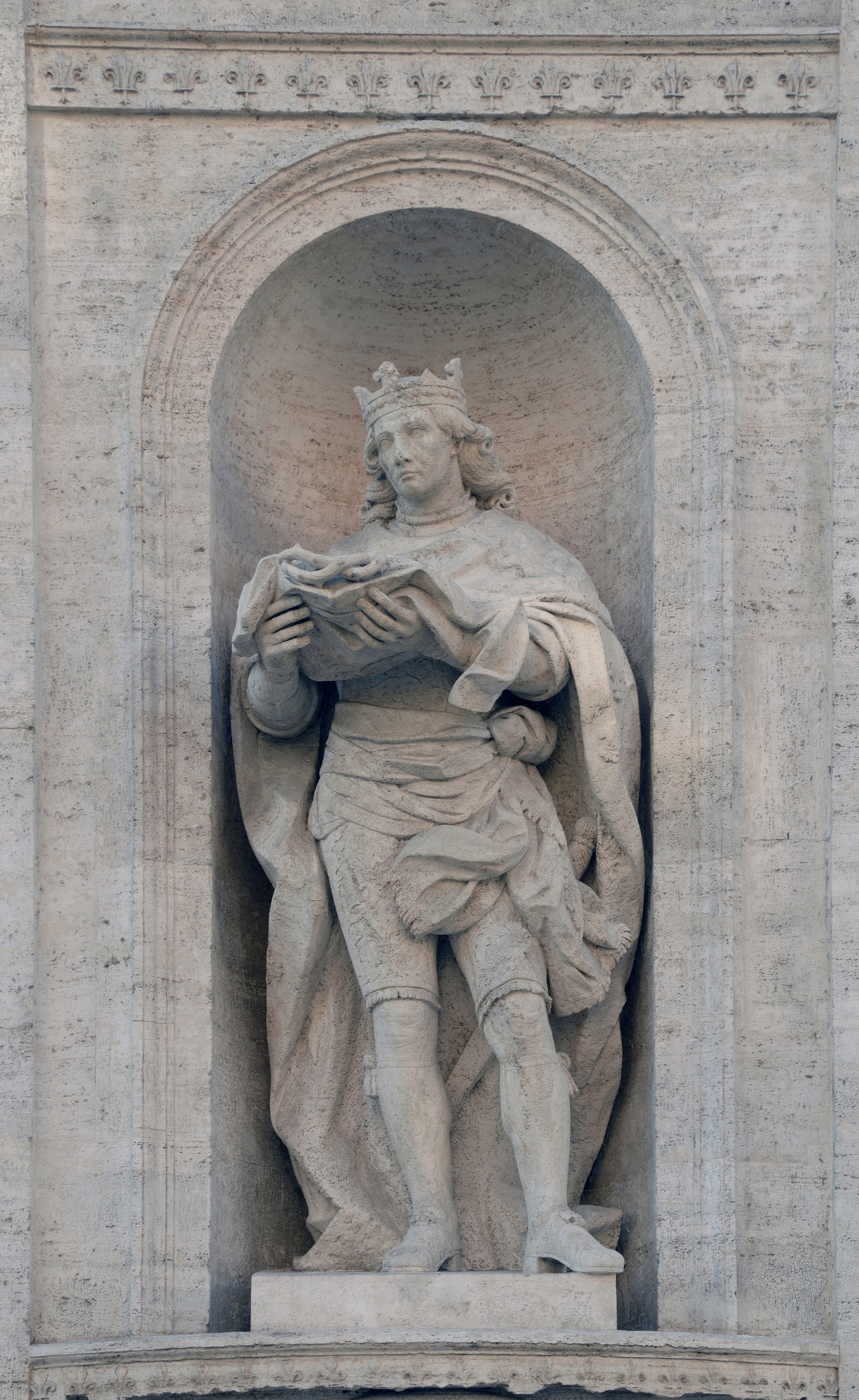 Statue of St. Louis of the French,San Luigi dei Francesi (Rome)