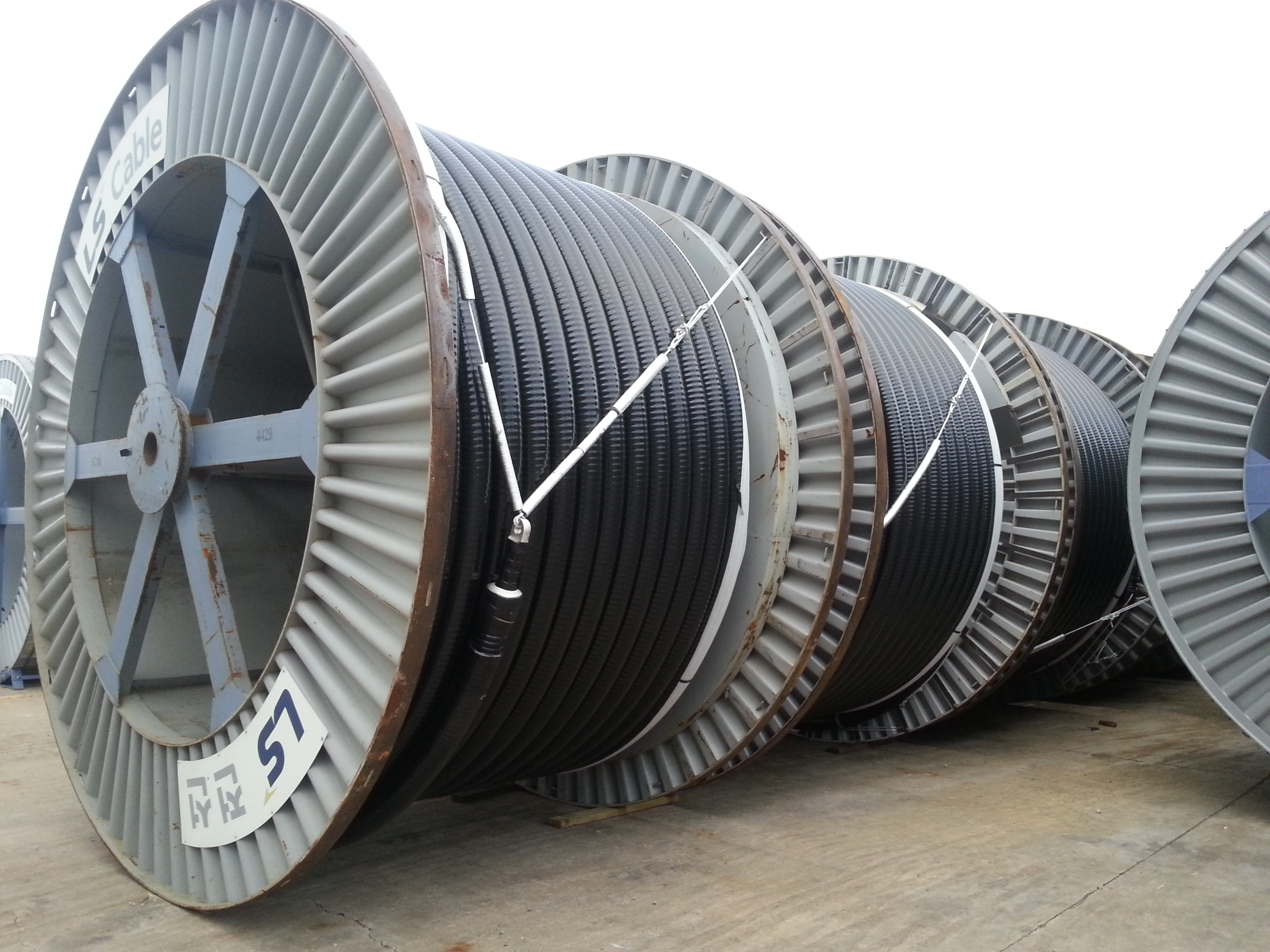 345 kV high voltage cables manufactured by LS Cable & System