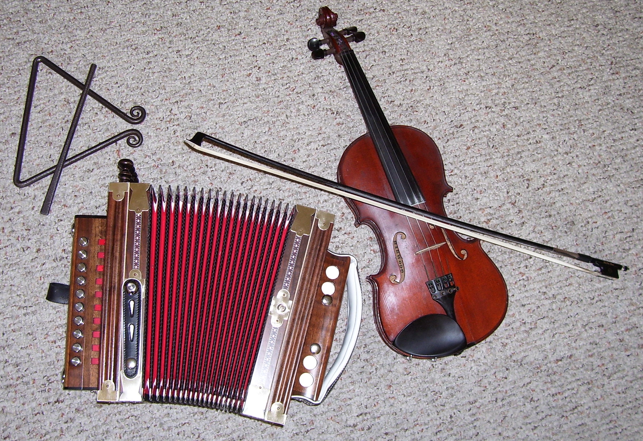 Cajun instruments