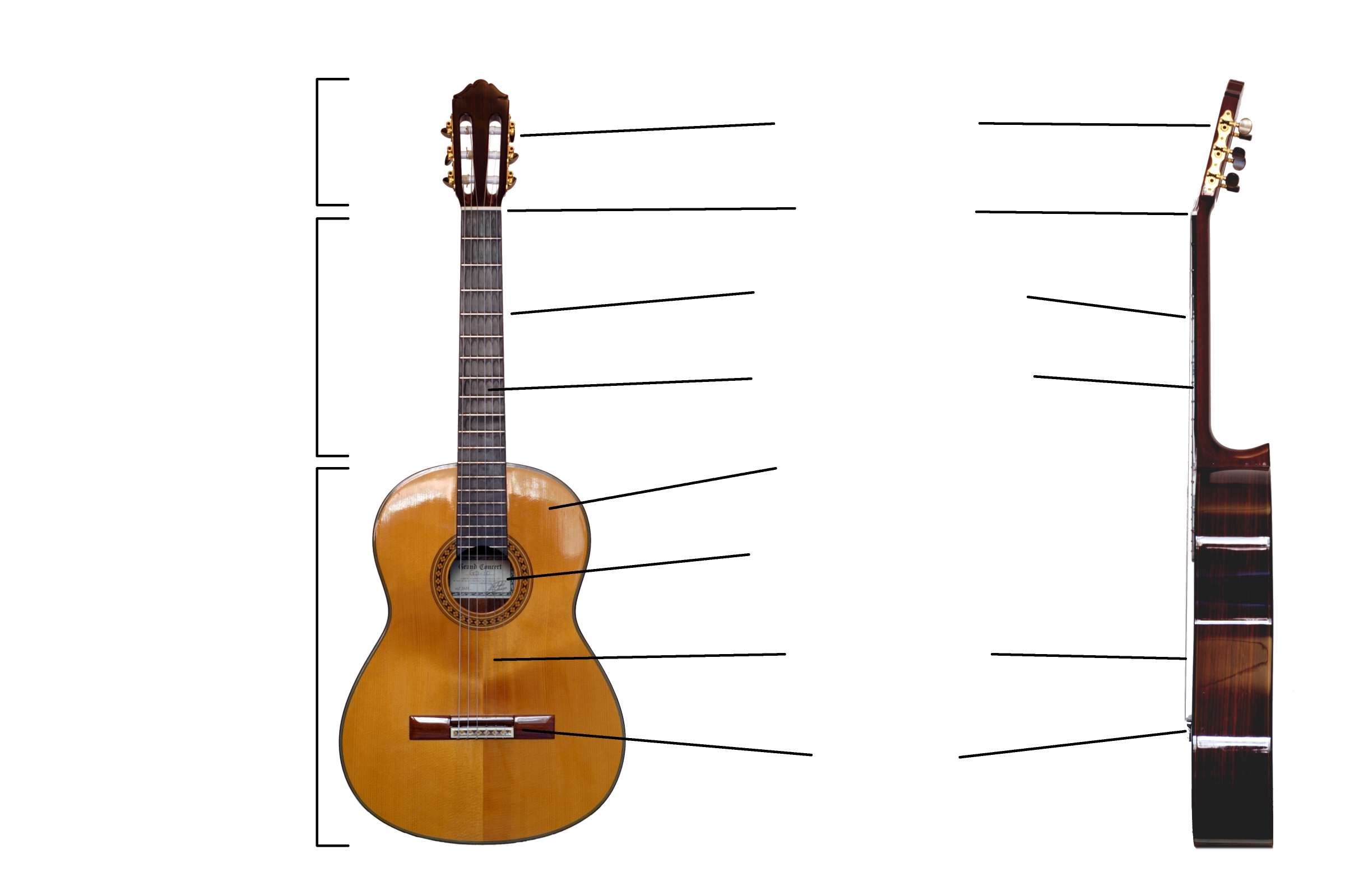 Classical Guitar not labelled