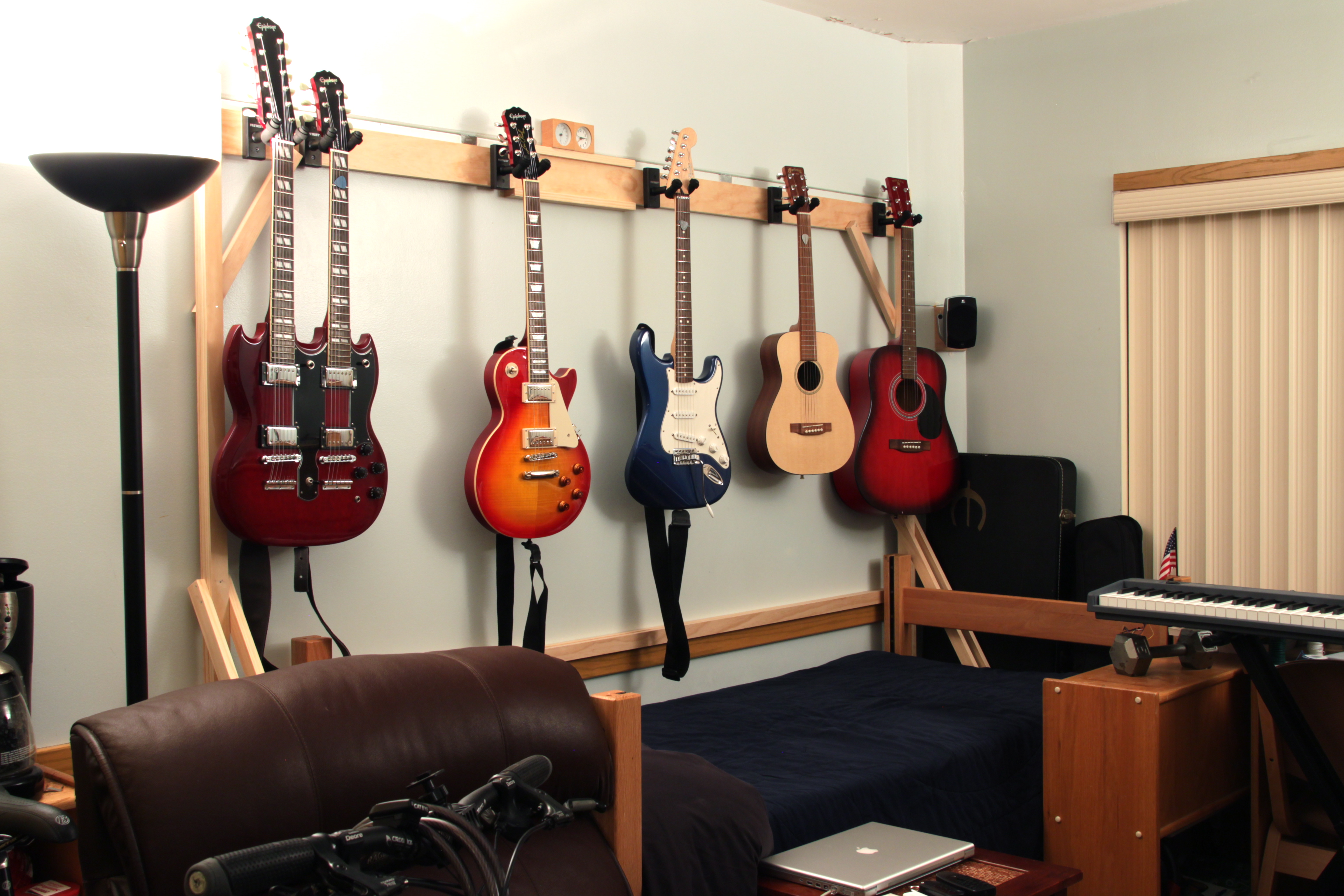 DIY Guitar Hanger