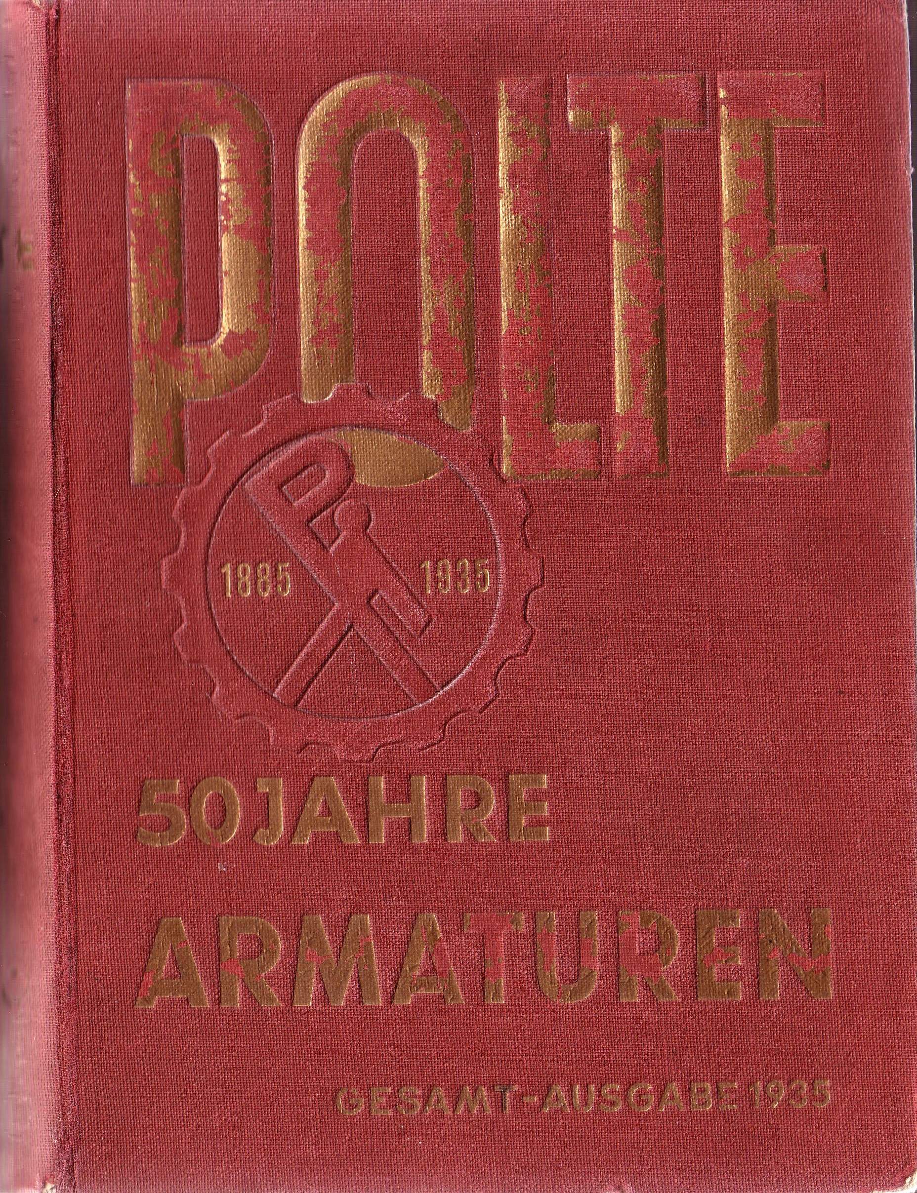 Polte-Werke, Buch 50 Jahre Jubiläum 1935 rot