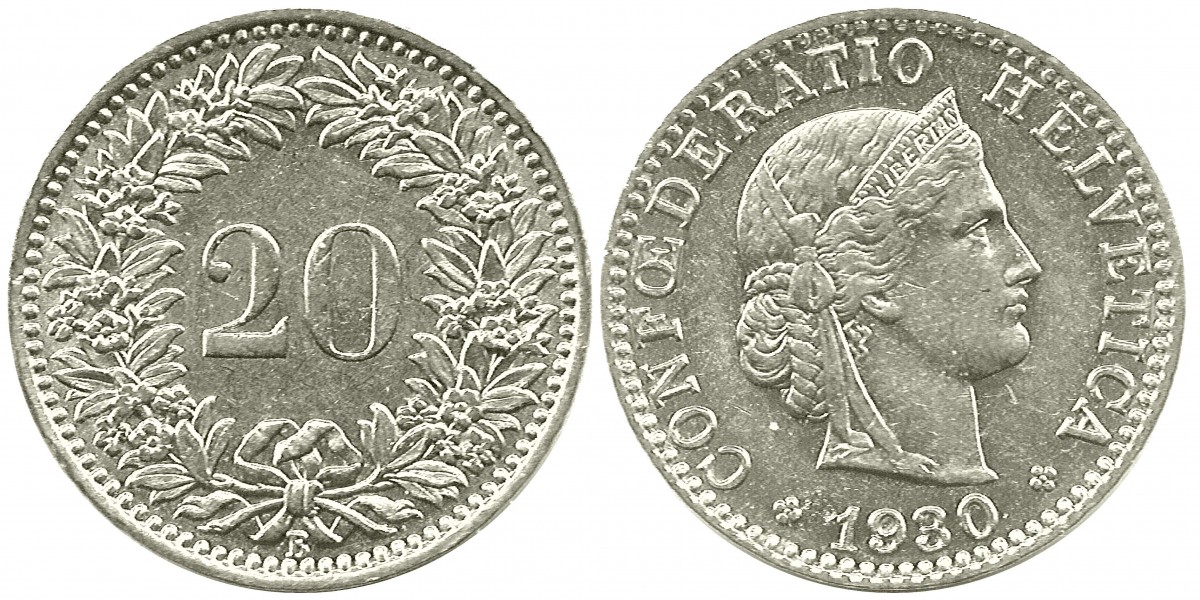 20 Cent 1930 Ni