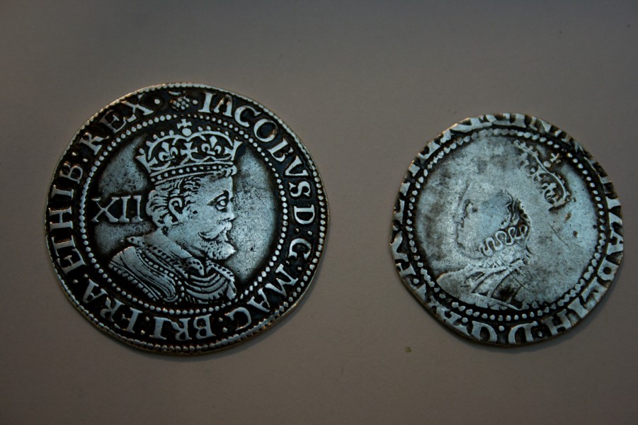 Clipped shilling 1