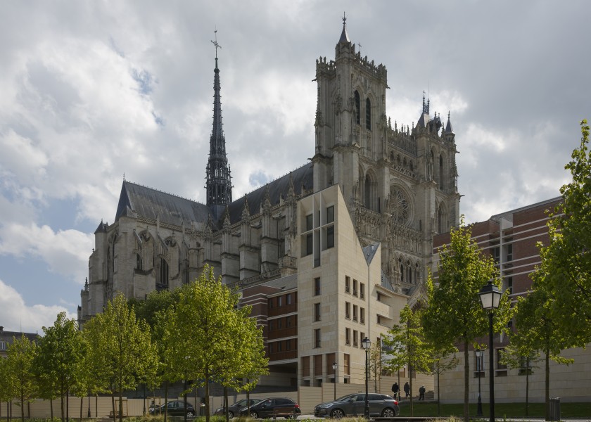 Amiens France Cathédrale-Notre-Dame-d-Amiens-11a