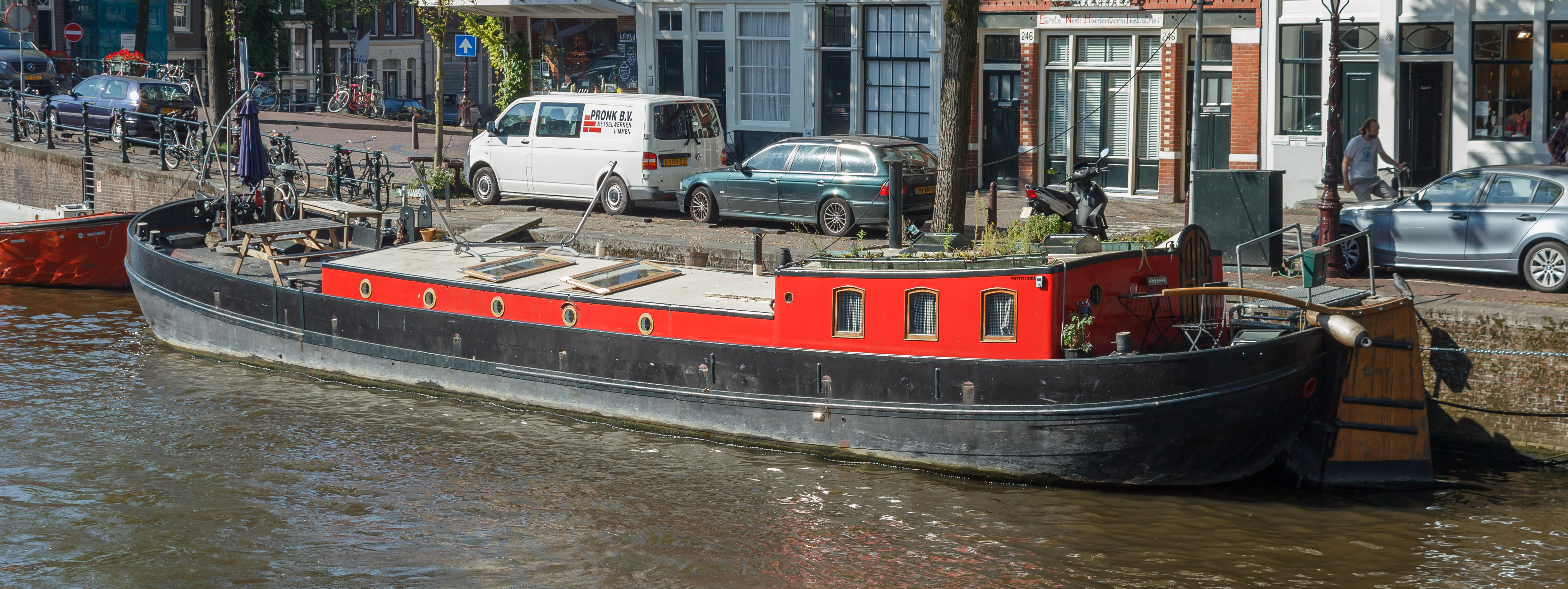 Houseboat at Prinsengracht 246 2016-09-13