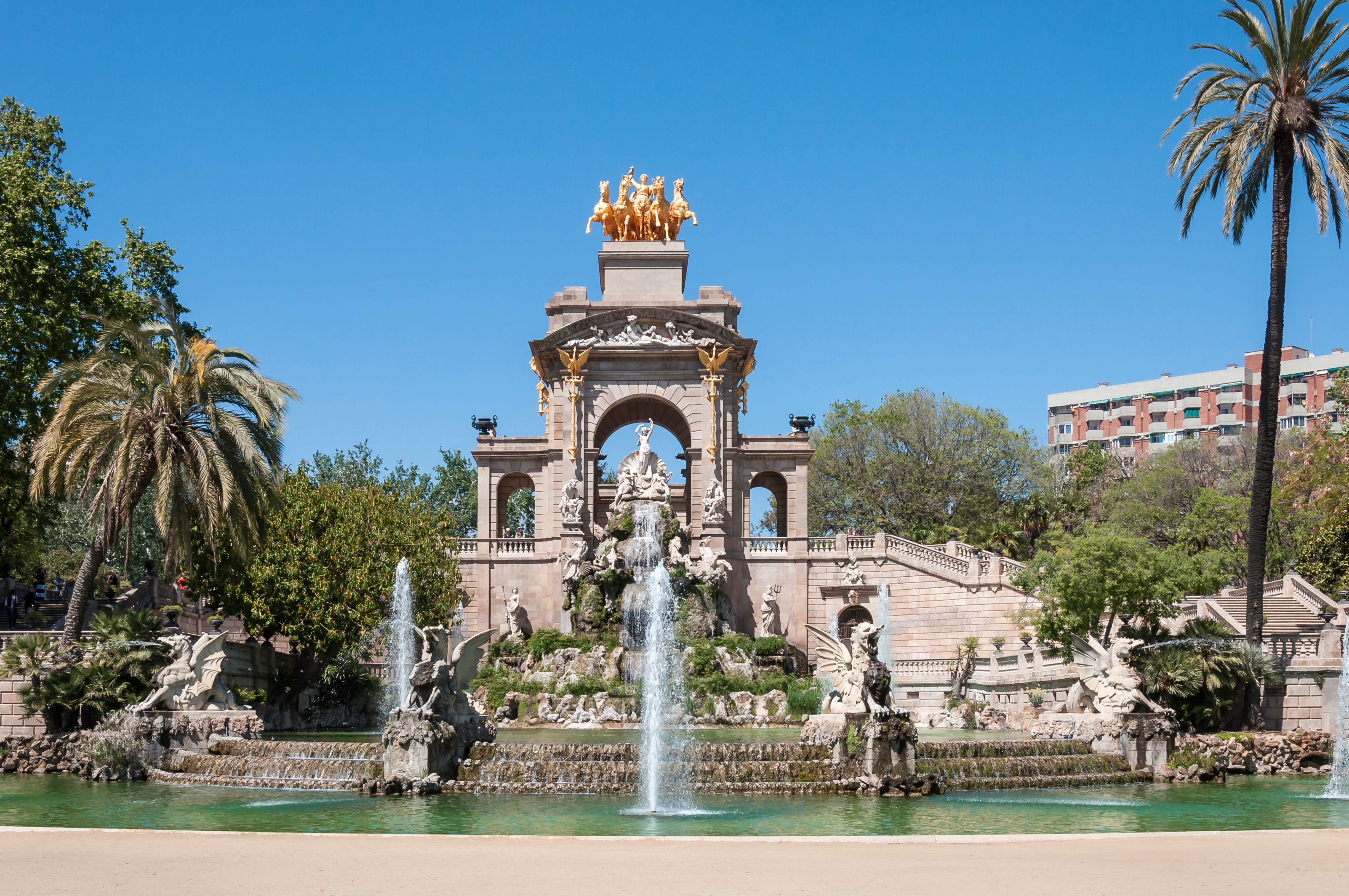 Barcelona Parc Ciutadella cascada