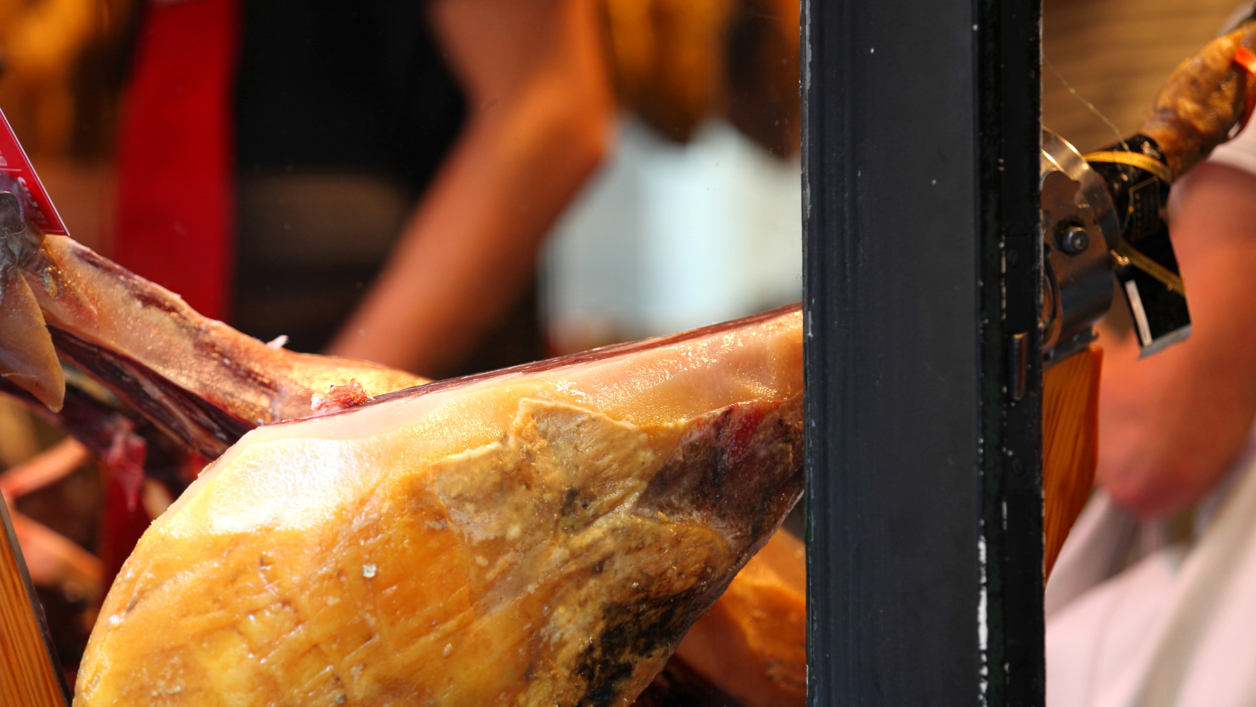 jamon (ham) in Barcelona, Spain, Europe, August 2013, picture 32