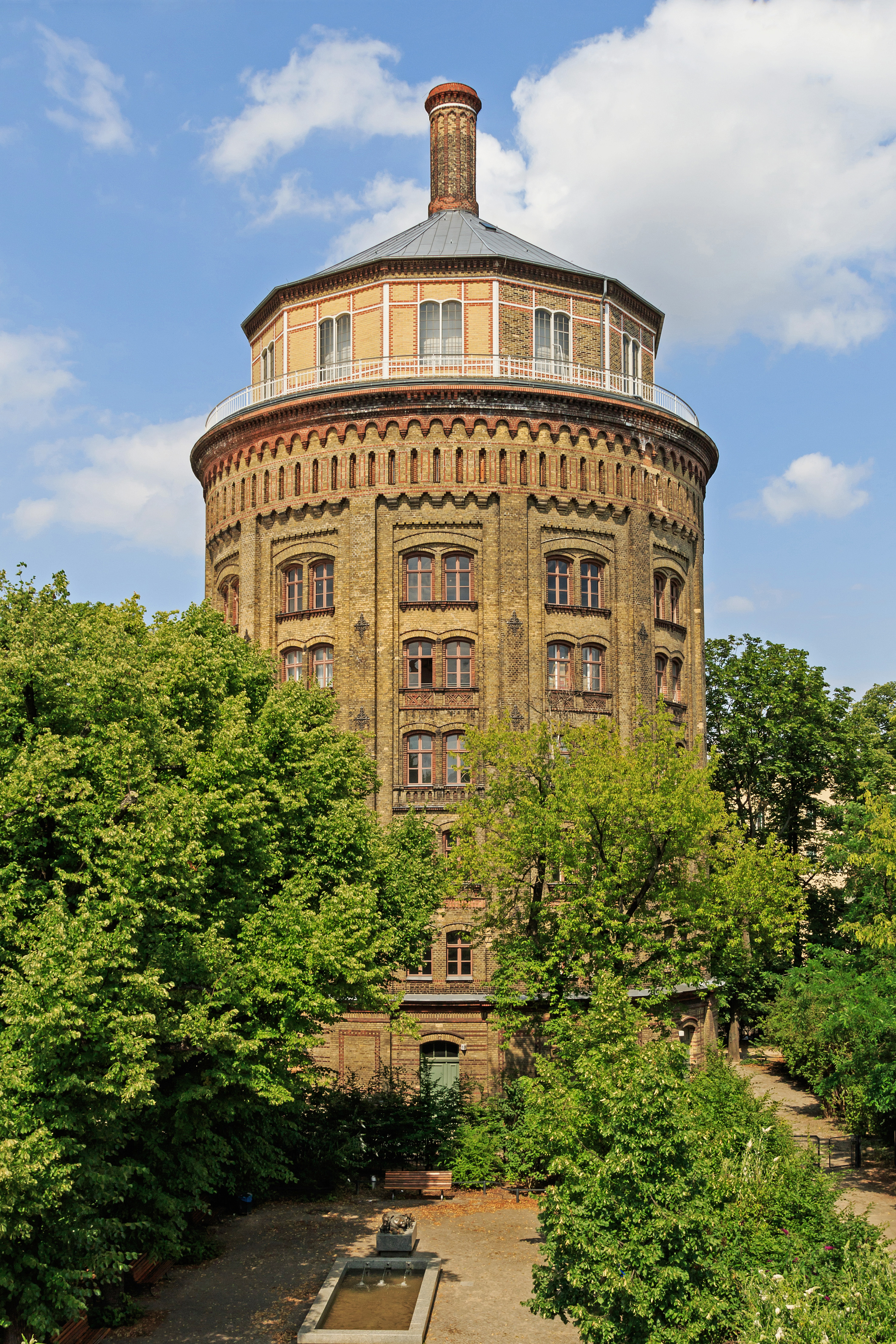 Wasserturm Prenzlauer Berg Berlin 07-2015