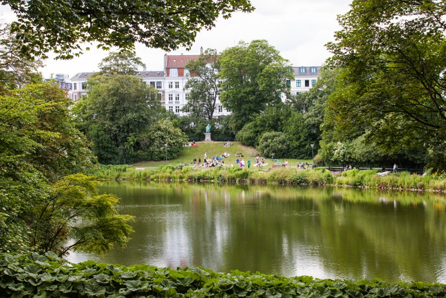 a park in Copenhagen, Denmark, June 2014, picture 40