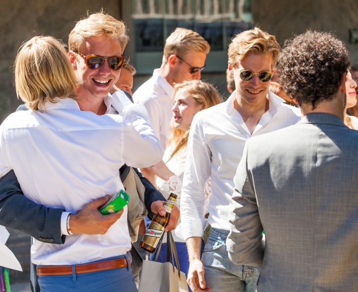 handsome blond men in Gothenburg, Sweden, June 2014, picture 16