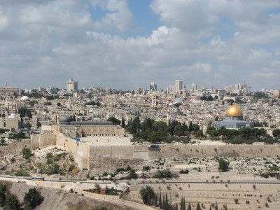 Jerusalem is Israel's largest city (if East Jerusalem is included) in both population and area, with a population of 763,800 residents over an area of 125.1 km2. Located in the Judean Mountains, between the Mediterranean Sea and the northern edge of the Dead Sea. Jerusalem is a holy city to the three major Abrahamic religions— Judaism, Christianity and Islam. In Judaism, Jerusalem has been the holiest city since, according to the Biblical Old Testament, King David of Israel first established it as the capital of the united Kingdom of Israel in c. 1000 BCE, and his son Solomon commissioned the building of the First Temple in the city. In Christianity, Jerusalem has been a holy city since, according to the New Testament, Jesus was crucified in c. 30 CE, and 300 years later Saint Helena identified the pilgrimage sites of Jesus' life. In Sunni Islam, Jerusalem is the third-holiest city.<br>Name of photo's author: Free-Photos.biz<br>This photo was taken in: Jerusalem, Israel