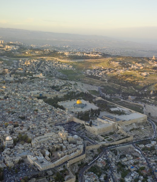 Israel-2013-Aerial-Temple Mount 03