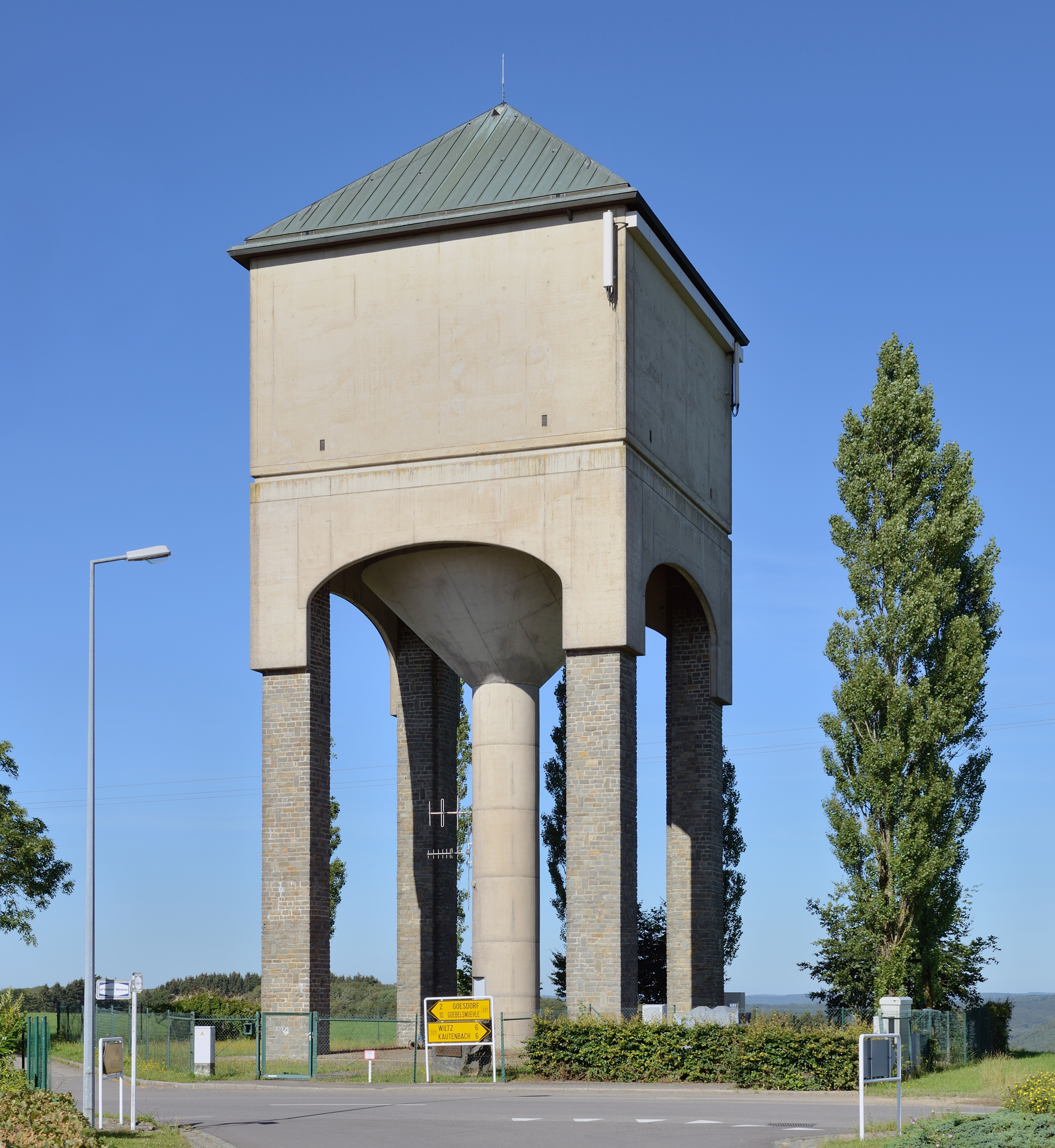 Luxembourg Dahl water tower 2012