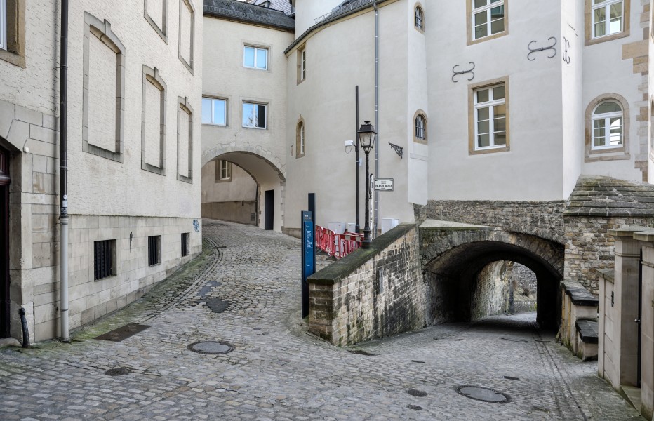 Luxembourg-ville - rue Wiltheim - rue du palais de justice
