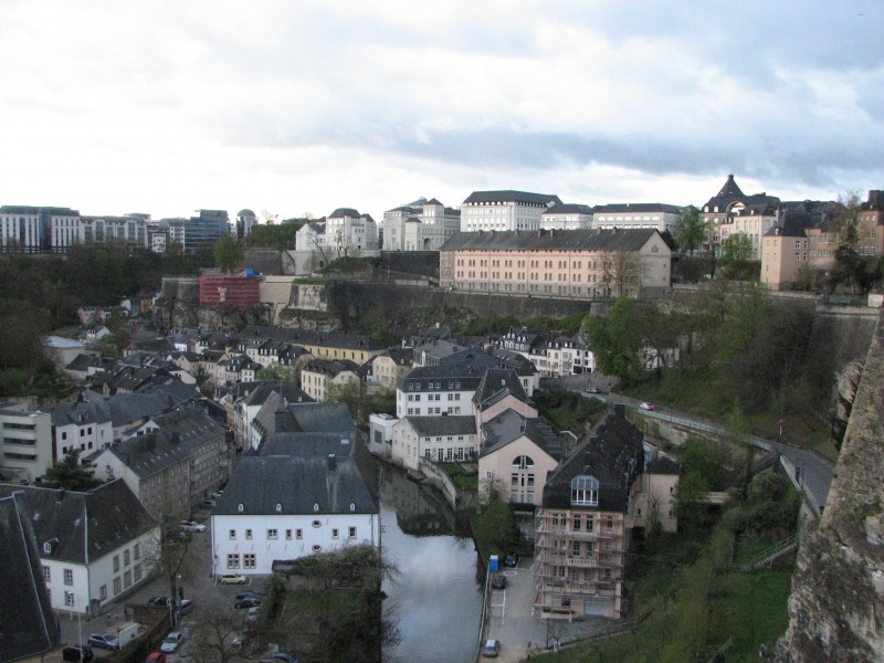 Luxembourg city, April 2012