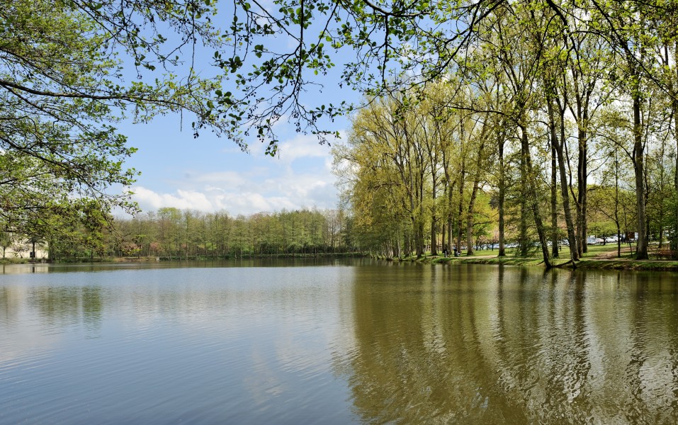 Luxembourg Kockelscheuer pond Patinoire