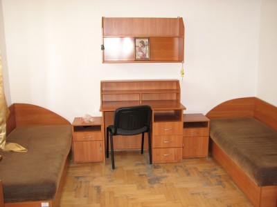 A room where Greek-Catholic seminarists live. Lviv, Ukraine.<br>Name of photo's author: Free-Photos.biz<br>This photo was taken in: Lviv, Ukraine