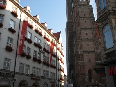 Free photo of Munich (MÃ¼nchen), Germany. Munich is the capital city of Bavaria, Germany. It is located on the River Isar north of the Bavarian Alps. Munich is the third largest city in Germany, after Berlin and Hamburg. There are about 1.35 million people living within city limits.<br>Name of photo's author: Free-Photos.biz<br>This photo was taken in: Munich, Germany