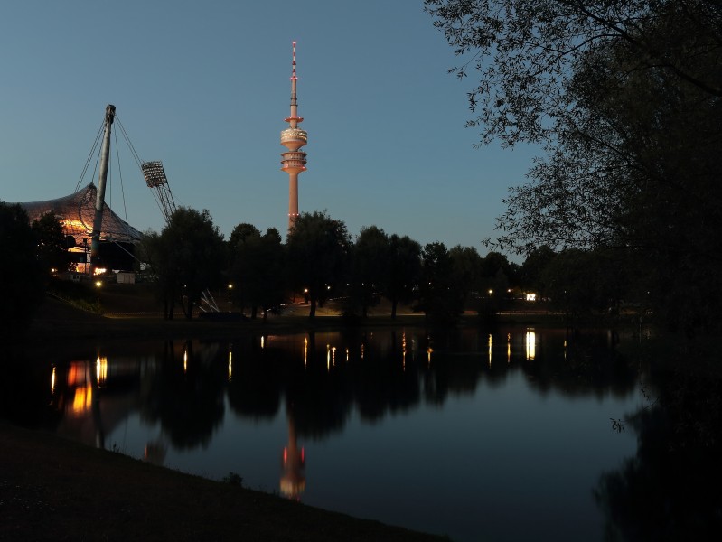 Olympic Parc at Dusk