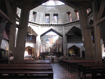 Nazareth is the largest city in the North District of Israel. Known as the Arab capital of Israel, the population is made up predominantly of Palestinian Arab citizens of Israel. In the New Testament, the city is described as the childhood home of Jesus, and as such is a center of Christian pilgrimage, with many shrines commemorating biblical events.<br>Name of photo's author: Free-Photos.Biz<br>This photo was taken in: Nazareth, Israel