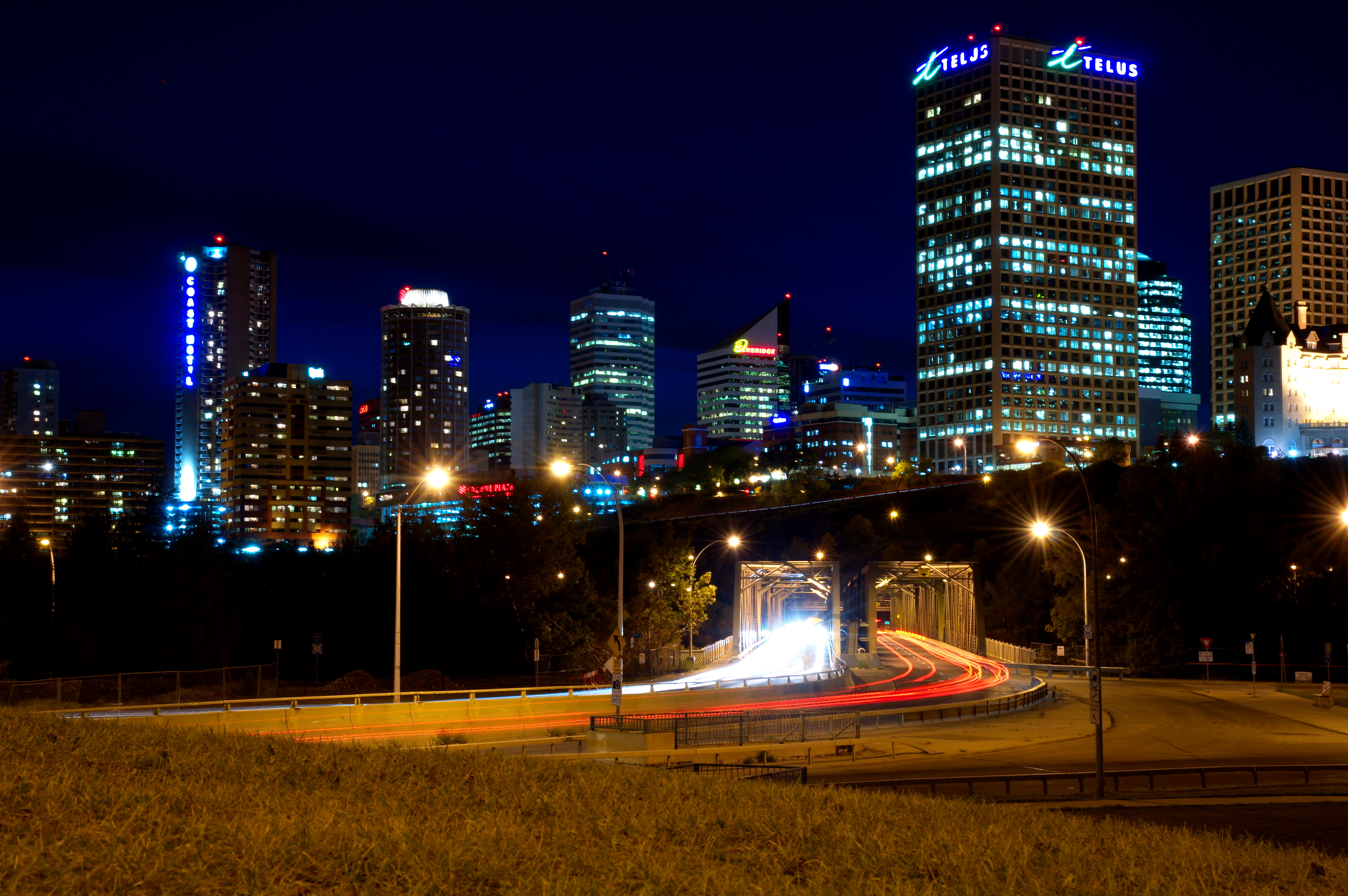 Edmonton Skyline Nightshot
