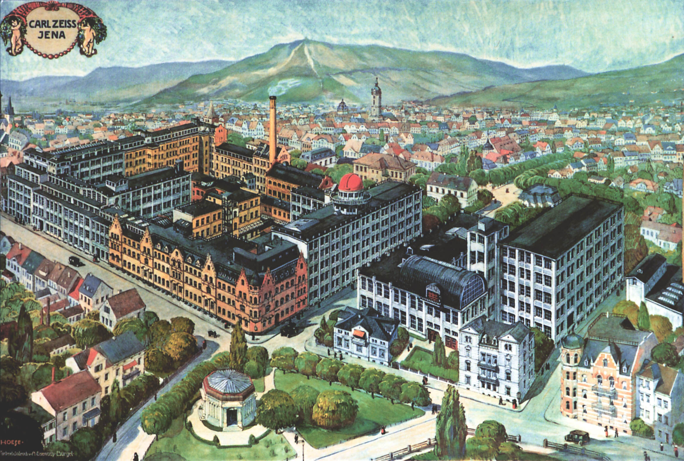 Zeisswerk Jena um 1910