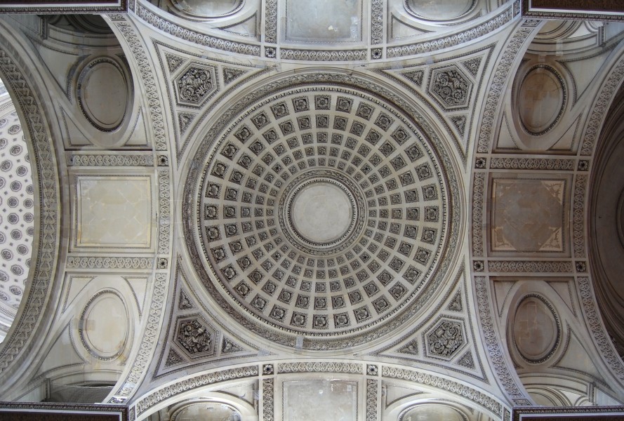 Paris Pantheon ceiling 2010