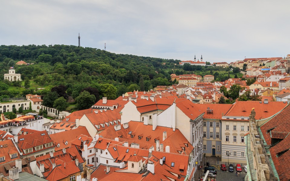 Prague 07-2016 View from Lesser Town Nicholas Church img2