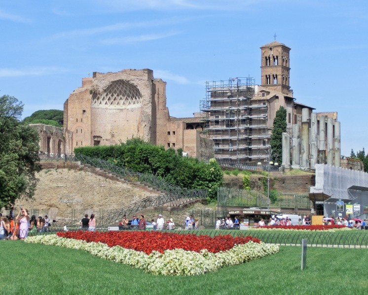 Templum Veneris et Romae Rom 2012