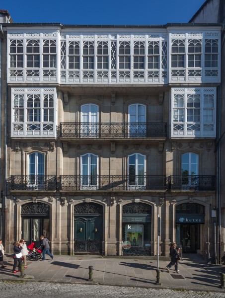 Casa na rúa da Senra. Santiago de Compostela - Galiza