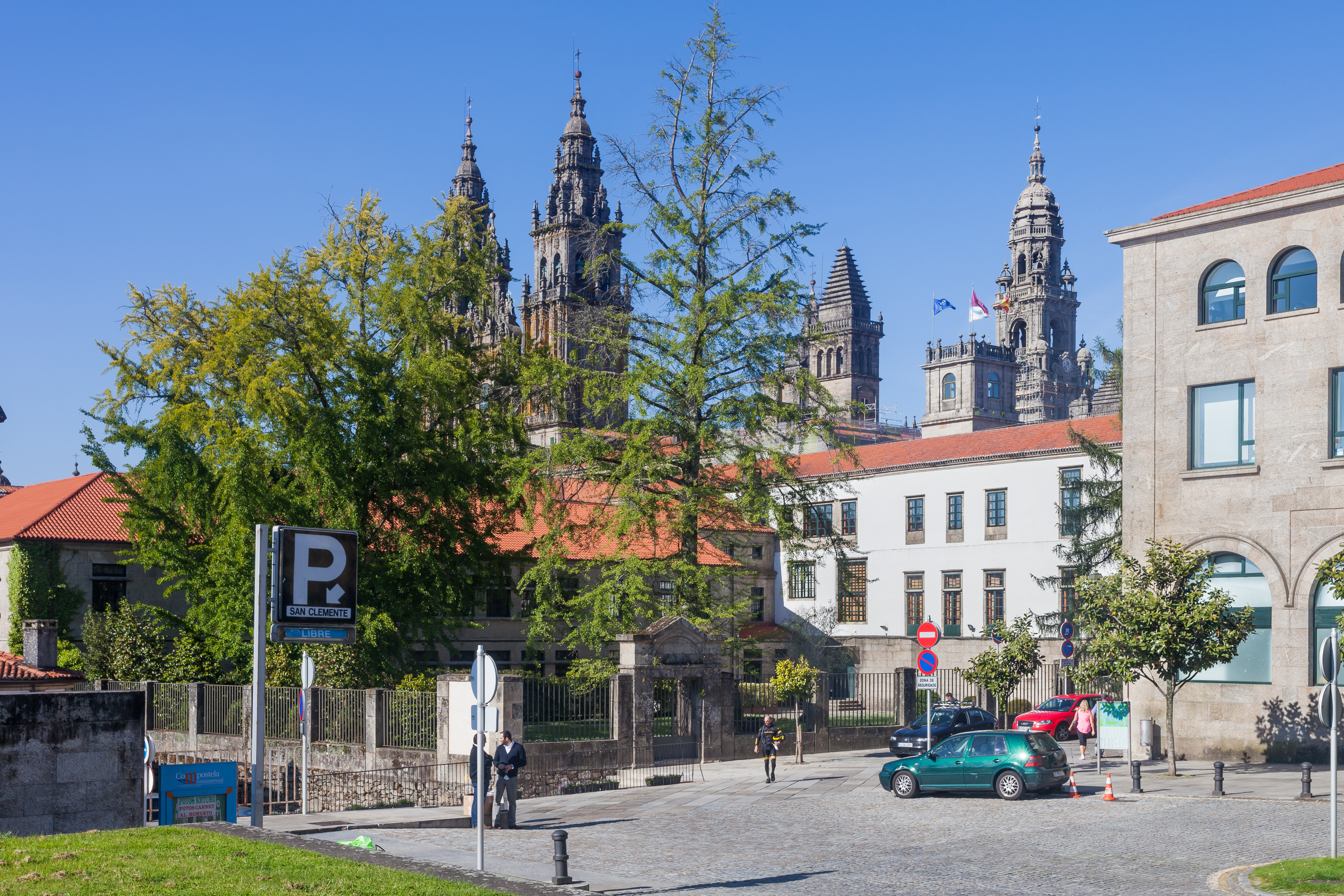 Rúa Rodrigo de Padrón. Santiago de Compostela. Galiza