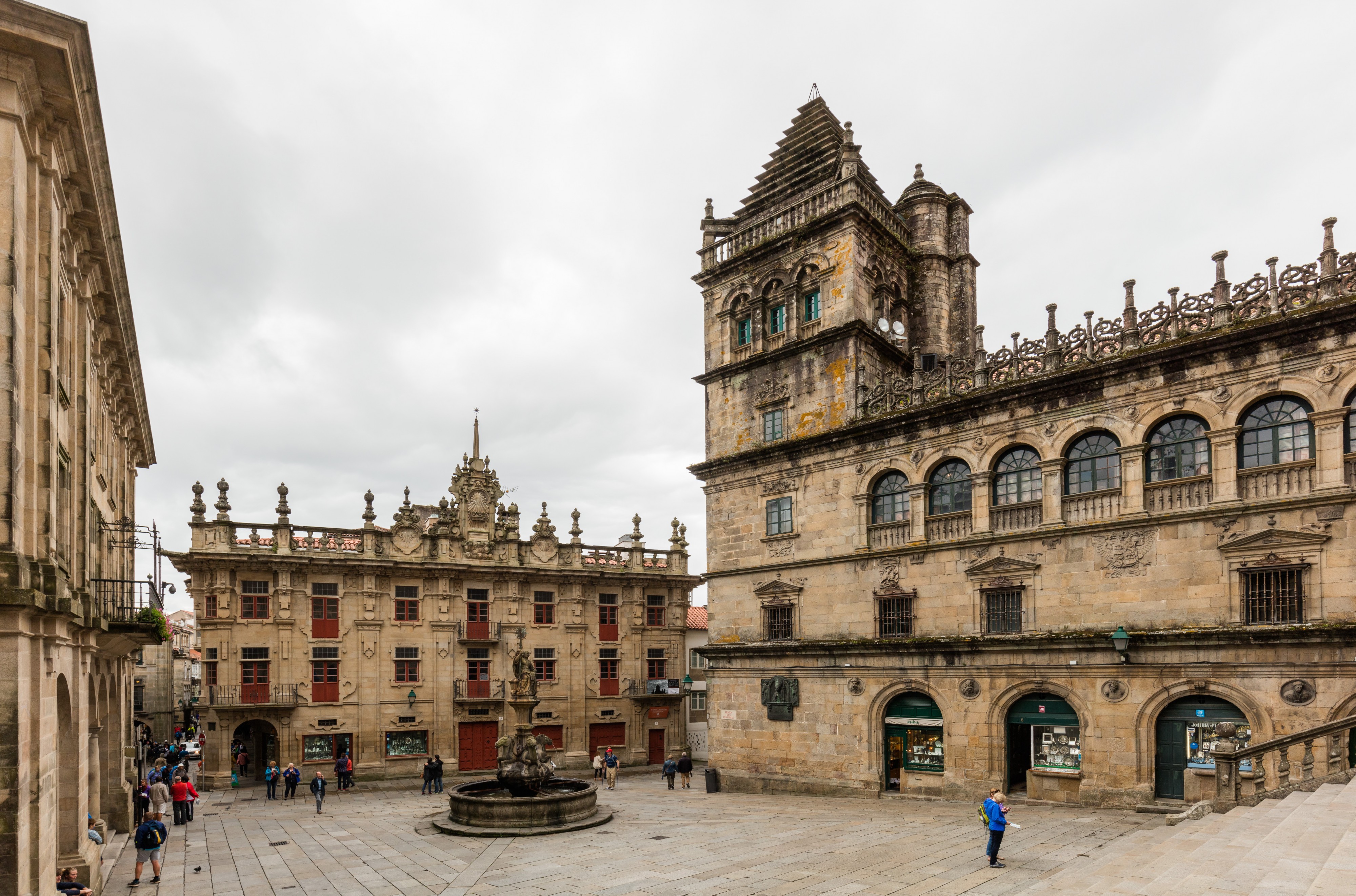 Plaza de las Platerías, Santiago de Compostela, España, 2015-09-22, DD 15