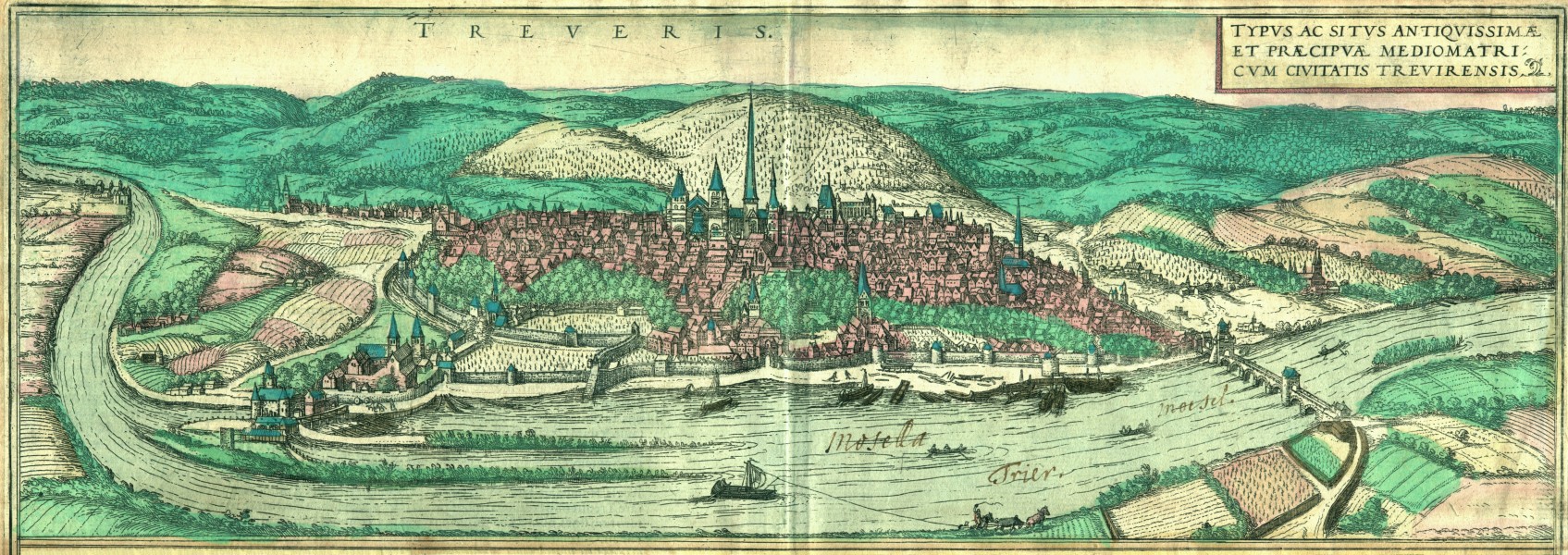 Braun&Hogenberg Trier 1572