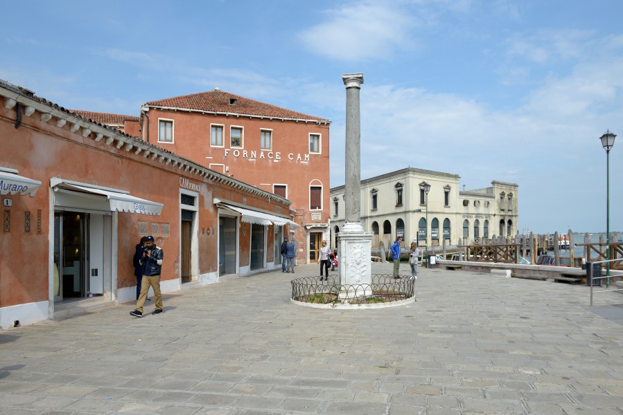Murano colonna romana granito Venezia