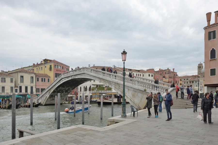 Ponte degli Scalzi Canal Grande Venezia