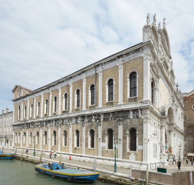 Scuola Grande di San Marco Ospedale di Venezia facciata ovest