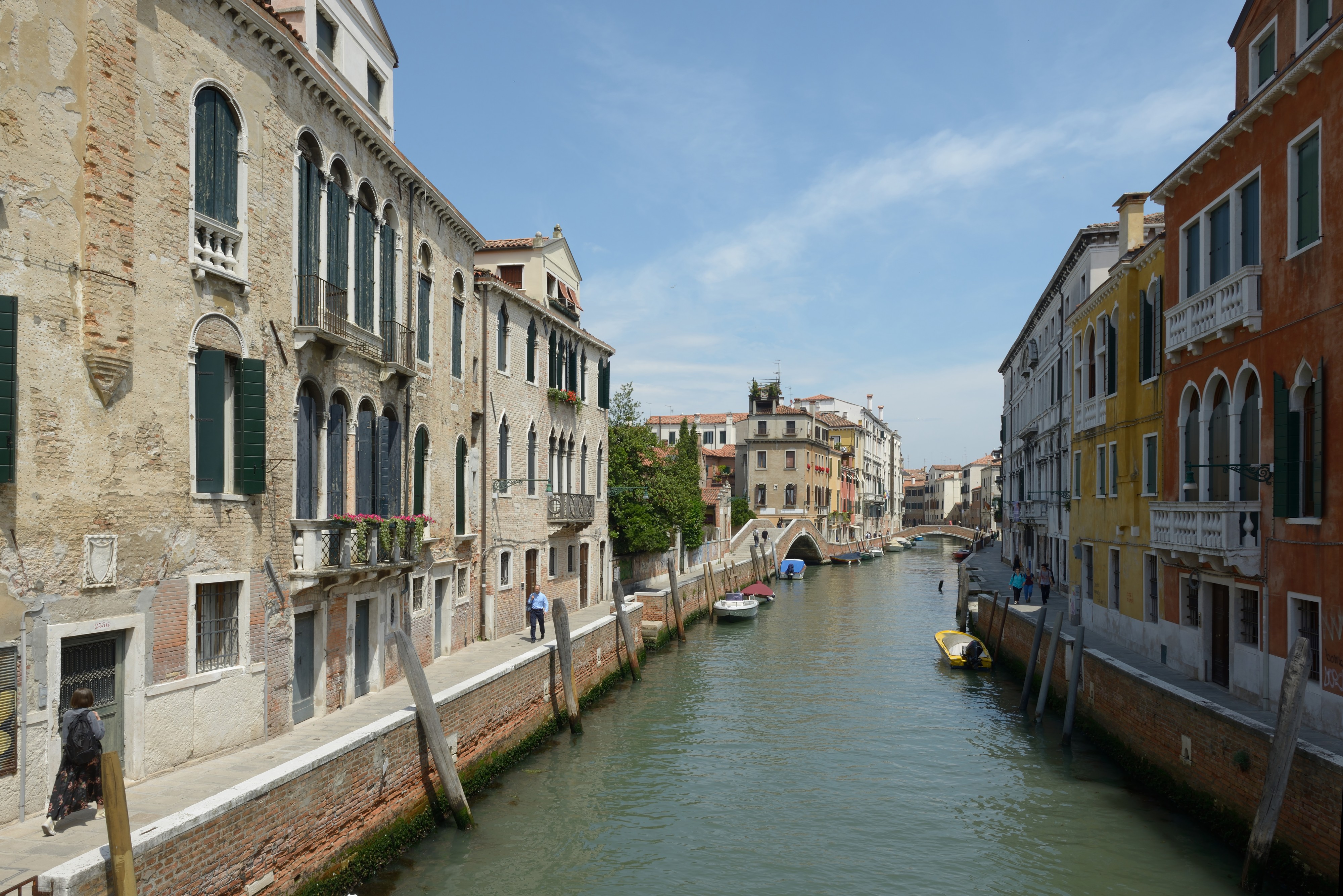 Dorsoduro Rio dei Carmini in Venice